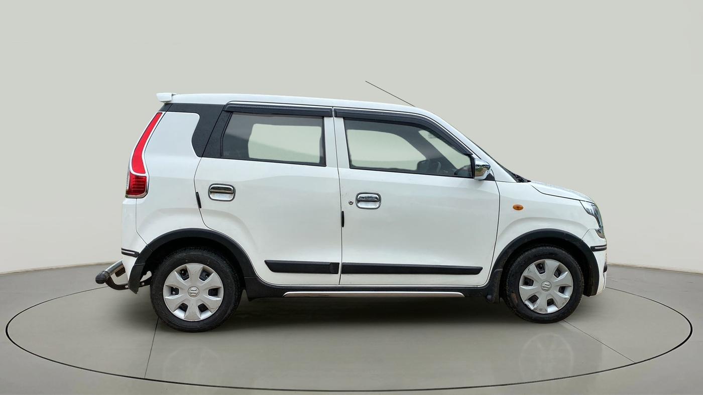 2019 Maruti New Wagon-R VXI 1.0 AMT, Petrol, Automatic, 95,456 km, Right Side View