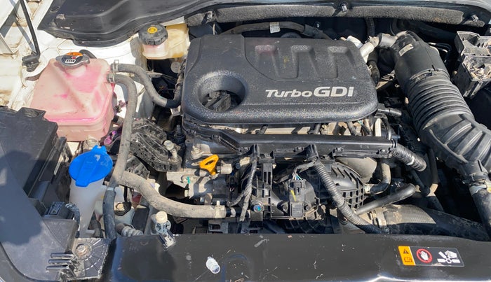 2023 KIA SONET HTX 1.0 IMT, Petrol, Manual, 19,847 km, Engine View - Right