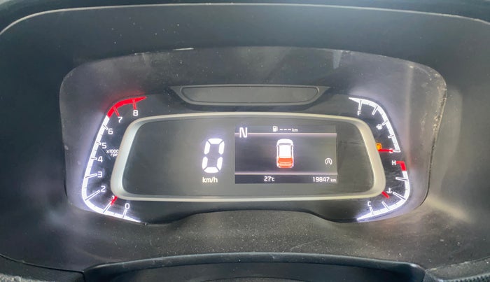 2023 KIA SONET HTX 1.0 IMT, Petrol, Manual, 19,847 km, Odometer Image