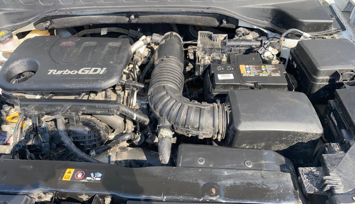 2023 KIA SONET HTX 1.0 IMT, Petrol, Manual, 19,847 km, Engine View - Left