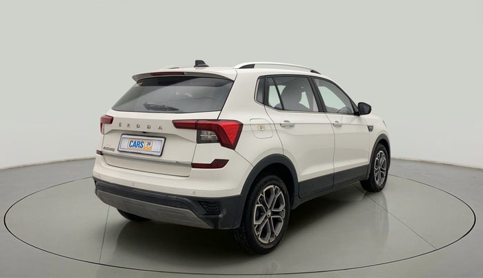 2022 Skoda KUSHAQ STYLE 1.0L TSI AT (6 AIRBAGS), Petrol, Automatic, 20,096 km, Right Back Diagonal