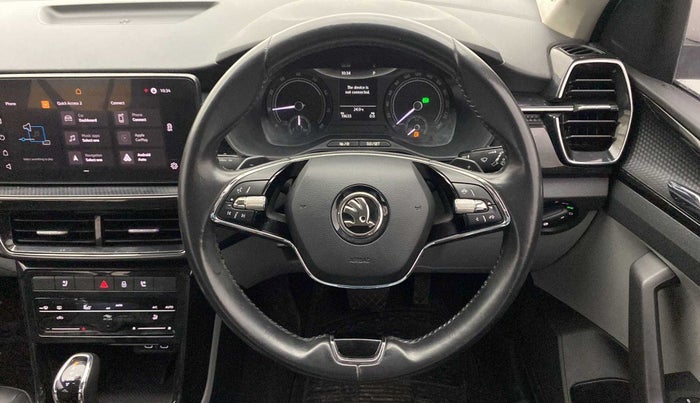 2022 Skoda KUSHAQ STYLE 1.0L TSI AT (6 AIRBAGS), Petrol, Automatic, 20,096 km, Steering Wheel Close Up