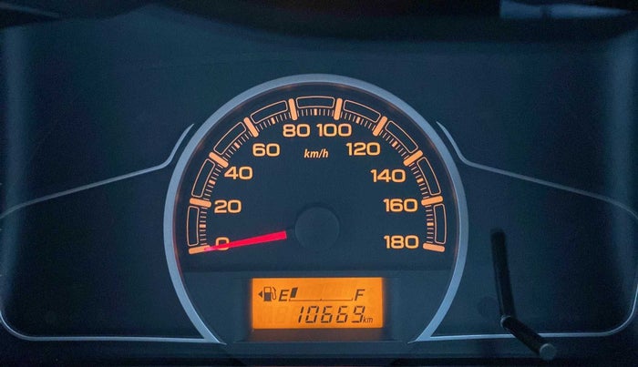 2022 Maruti Alto VXI, Petrol, Manual, 10,612 km, Odometer Image
