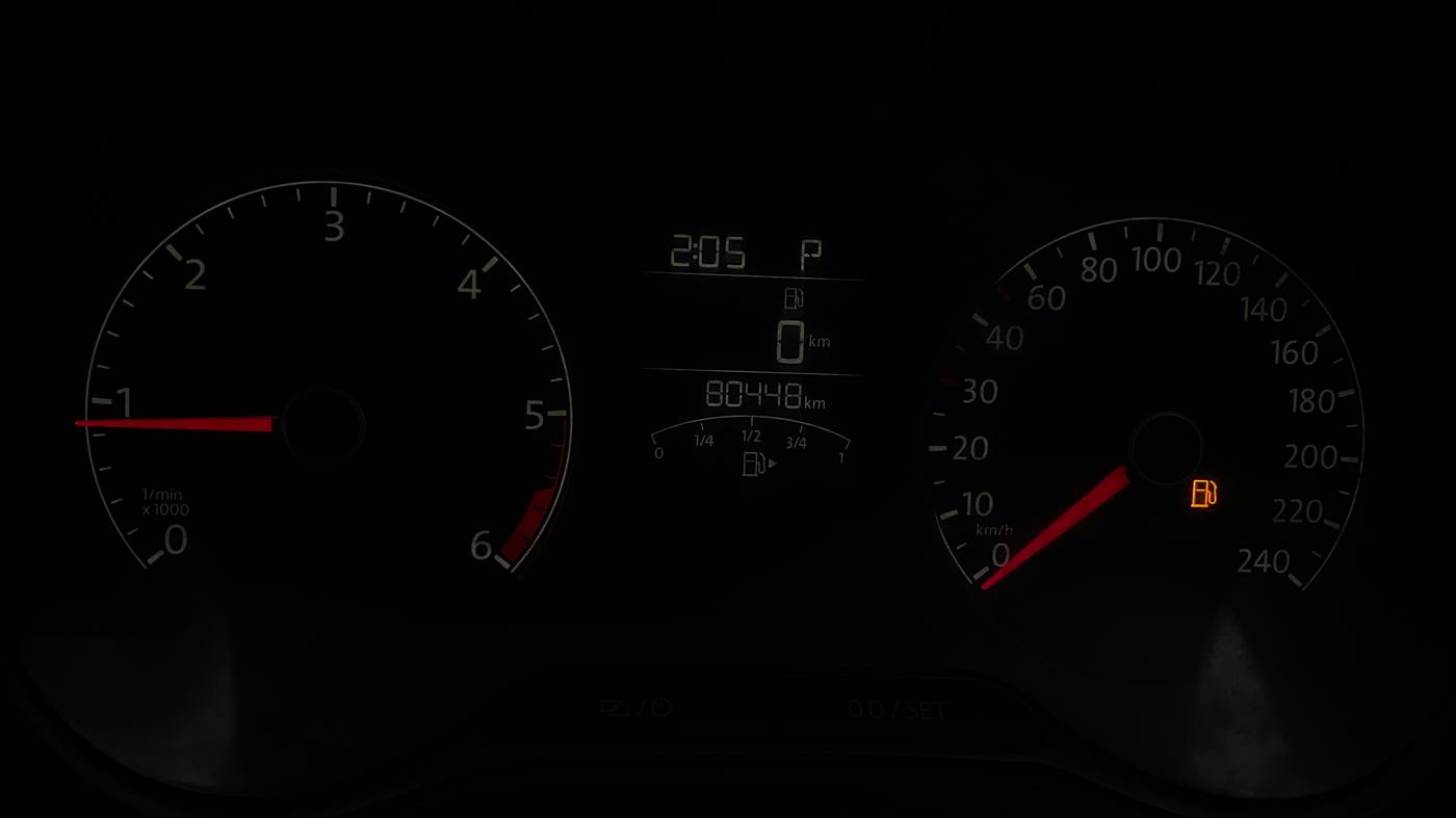 2017 Volkswagen Ameo HIGHLINE PLUS 1.5L AT 16 ALLOY, Diesel, Automatic, 80,448 km, Odometer Image