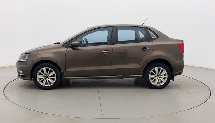 2017 Volkswagen Ameo HIGHLINE PLUS 1.5L AT 16 ALLOY, Diesel, Automatic, 80,448 km, Left Side