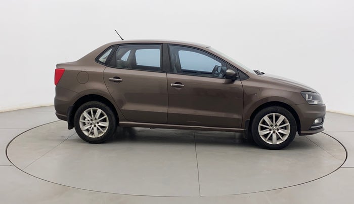 2017 Volkswagen Ameo HIGHLINE PLUS 1.5L AT 16 ALLOY, Diesel, Automatic, 80,448 km, Right Side View