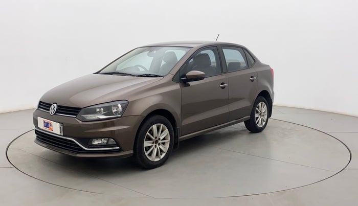 2017 Volkswagen Ameo HIGHLINE PLUS 1.5L AT 16 ALLOY, Diesel, Automatic, 80,448 km, Left Front Diagonal