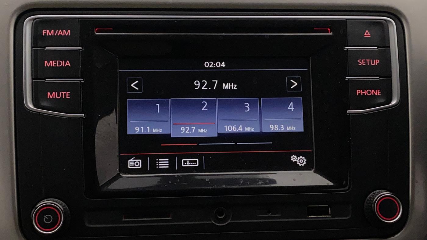 2017 Volkswagen Ameo HIGHLINE PLUS 1.5L AT 16 ALLOY, Diesel, Automatic, 80,448 km, Infotainment System