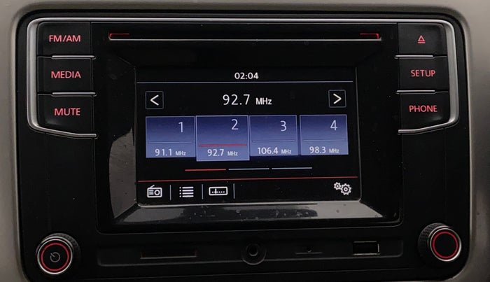 2017 Volkswagen Ameo HIGHLINE PLUS 1.5L AT 16 ALLOY, Diesel, Automatic, 80,448 km, Infotainment System