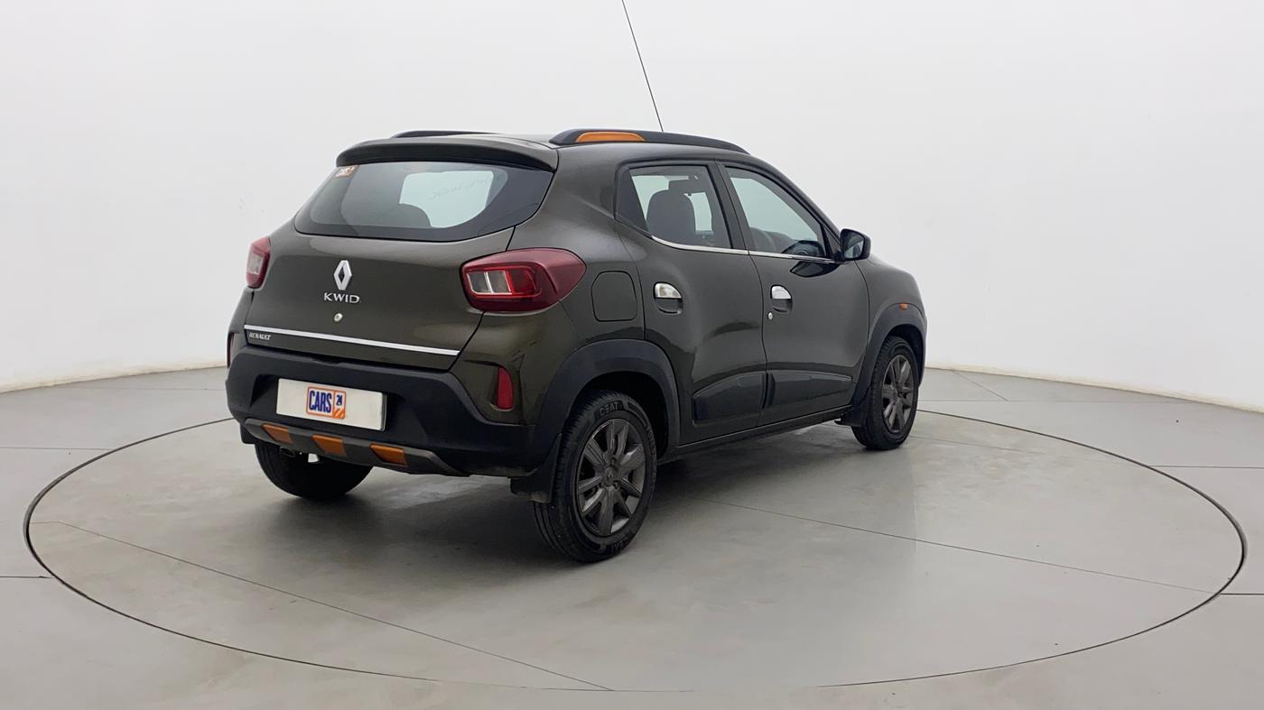 2021 Renault Kwid CLIMBER 1.0 (O), Petrol, Manual, 32,356 km, Right Back Diagonal