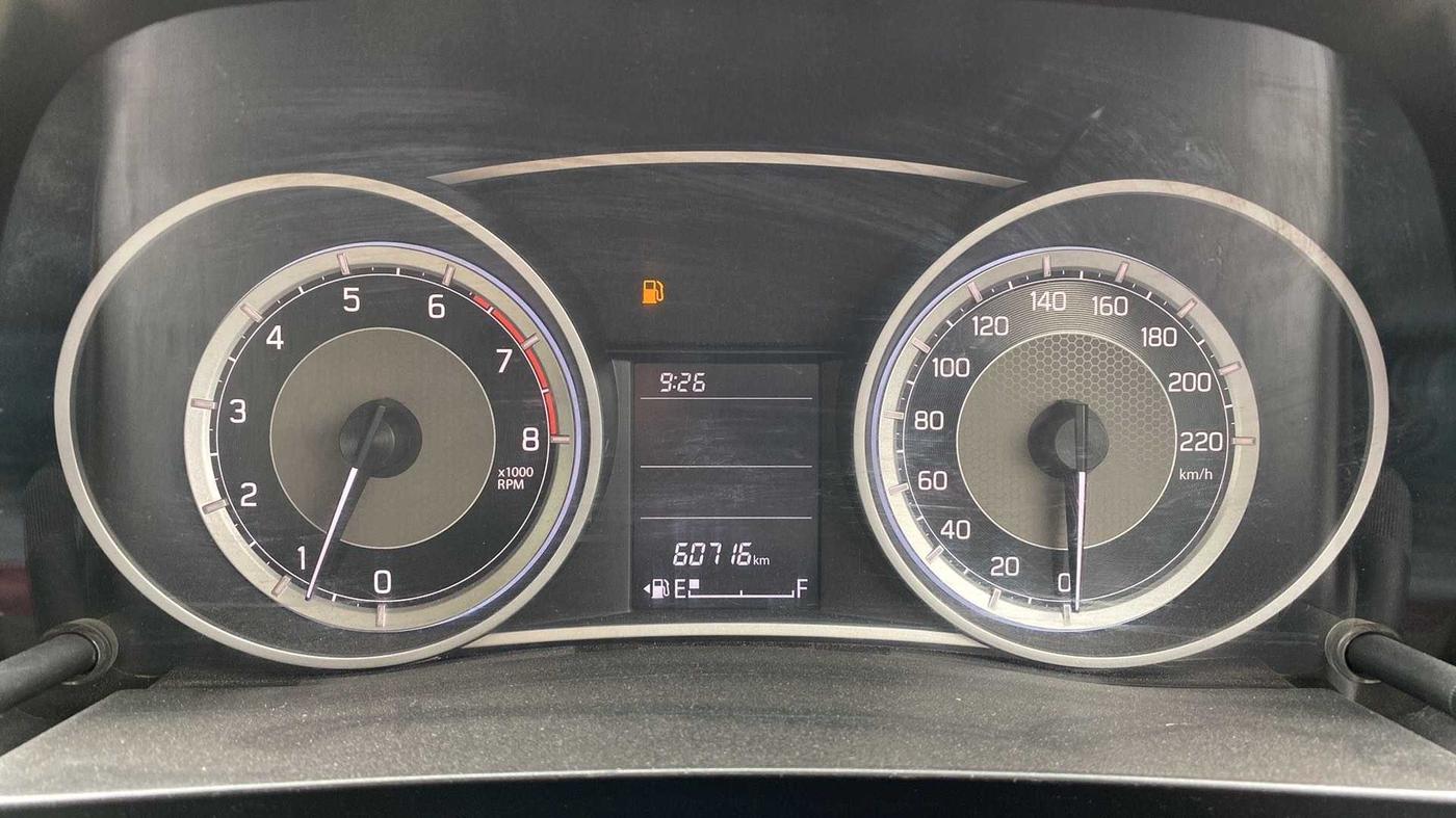 2021 Maruti Dzire VXI, Petrol, Manual, 60,706 km, Odometer Image