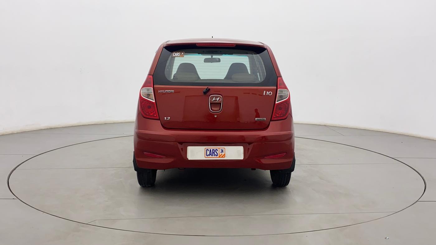 2012 Hyundai i10 SPORTZ 1.2, Petrol, Manual, 98,993 km, Back/Rear