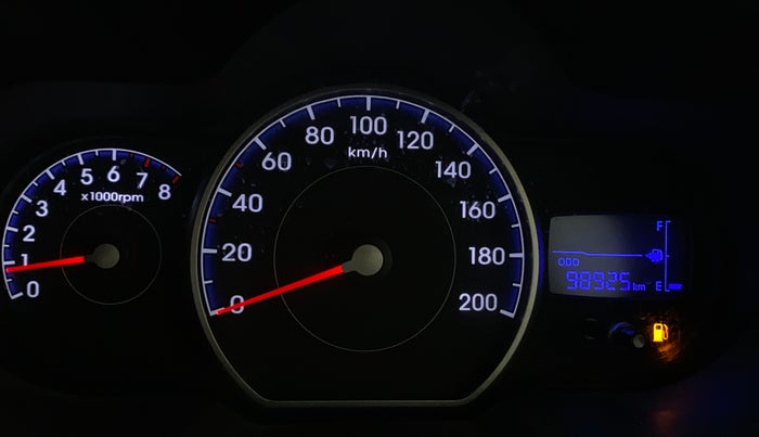 2012 Hyundai i10 SPORTZ 1.2, Petrol, Manual, 98,993 km, Odometer Image