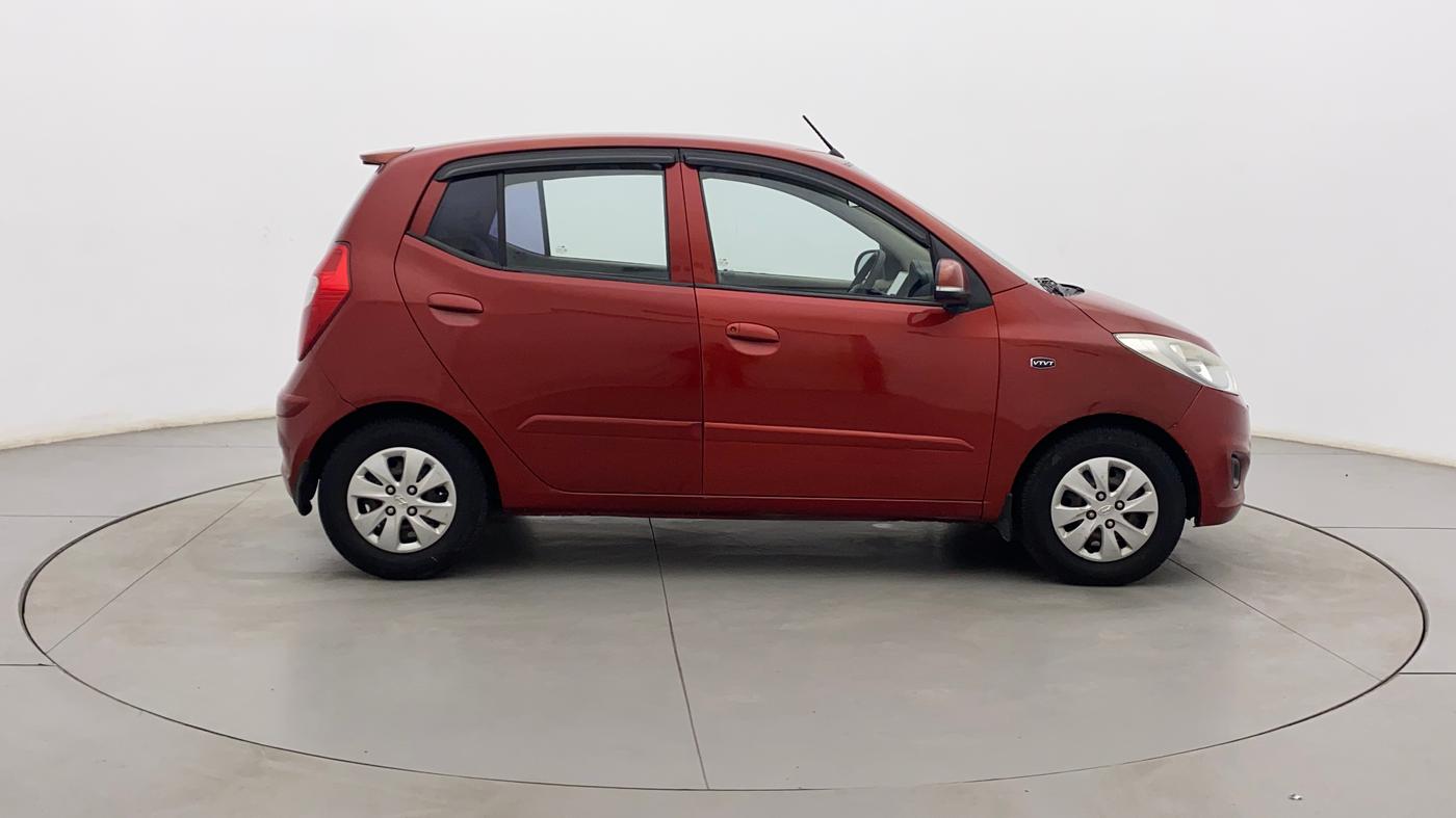 2012 Hyundai i10 SPORTZ 1.2, Petrol, Manual, 98,993 km, Right Side View
