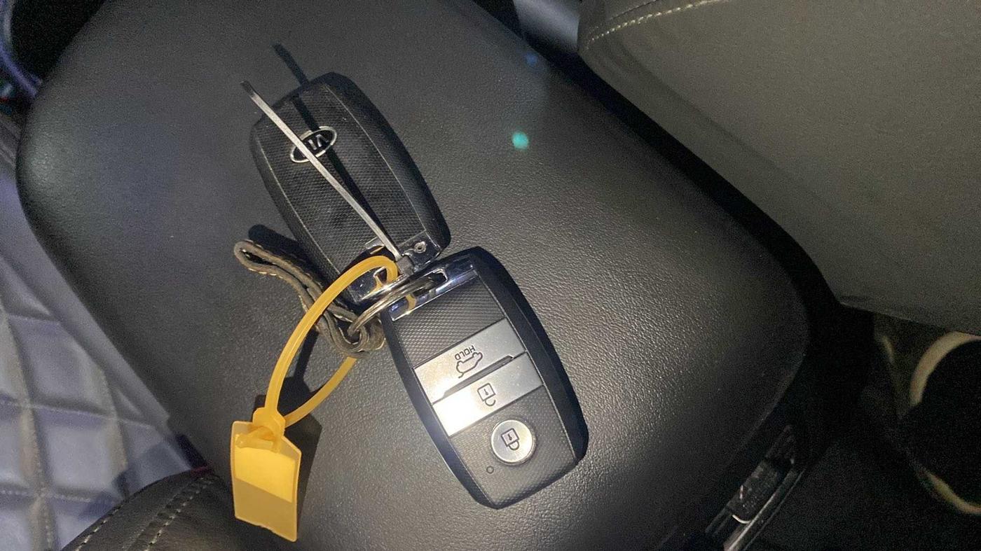 2020 KIA SELTOS HTK PLUS 1.5, Petrol, Manual, 15,160 km, Key Close Up