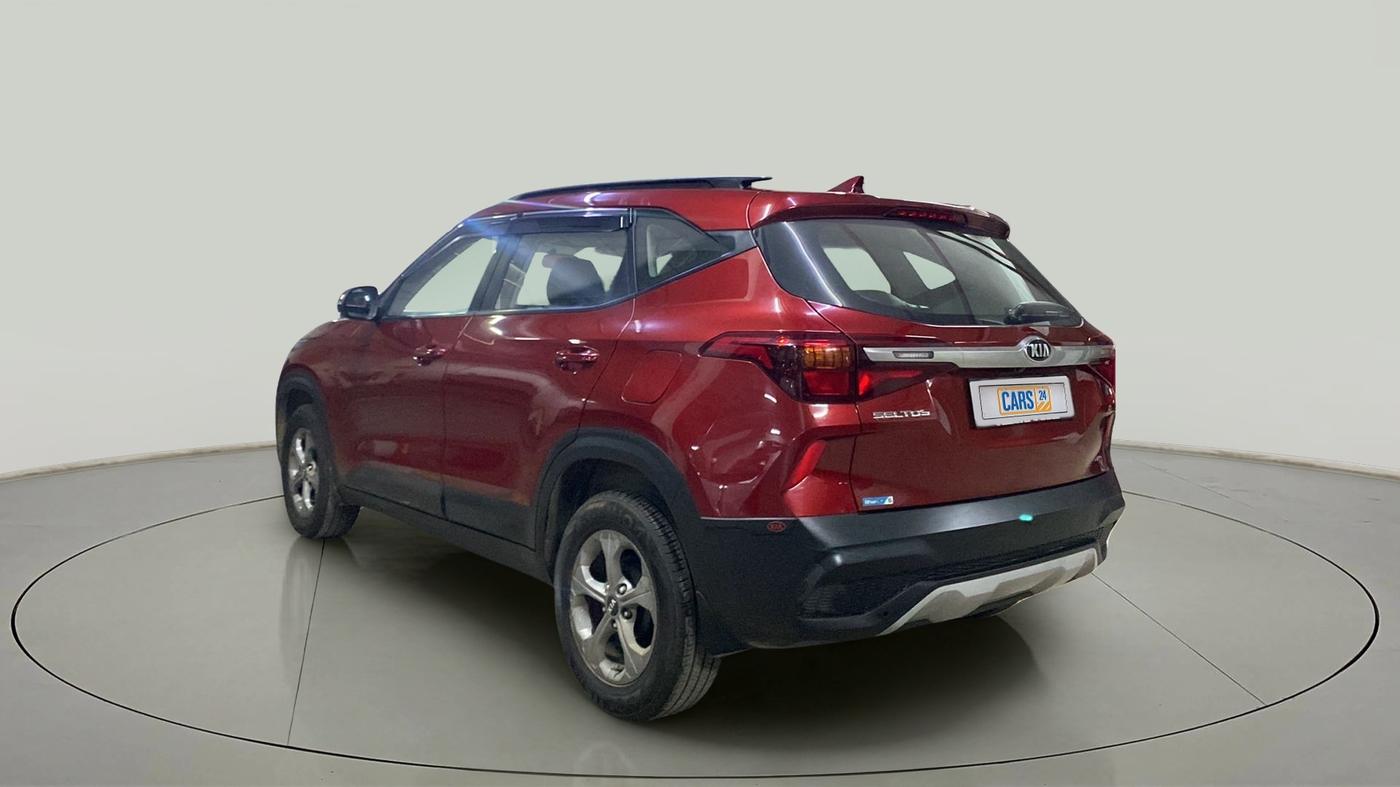 2020 KIA SELTOS HTK PLUS 1.5, Petrol, Manual, 15,160 km, Left Back Diagonal