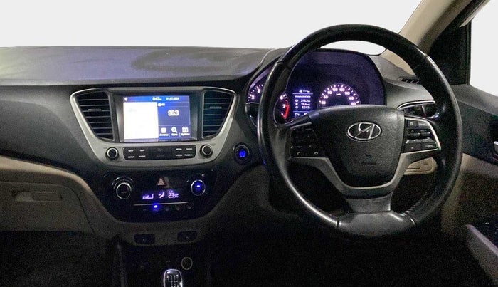 2019 Hyundai Verna 1.6 VTVT SX O, Petrol, Manual, 92,842 km, Steering Wheel Close Up