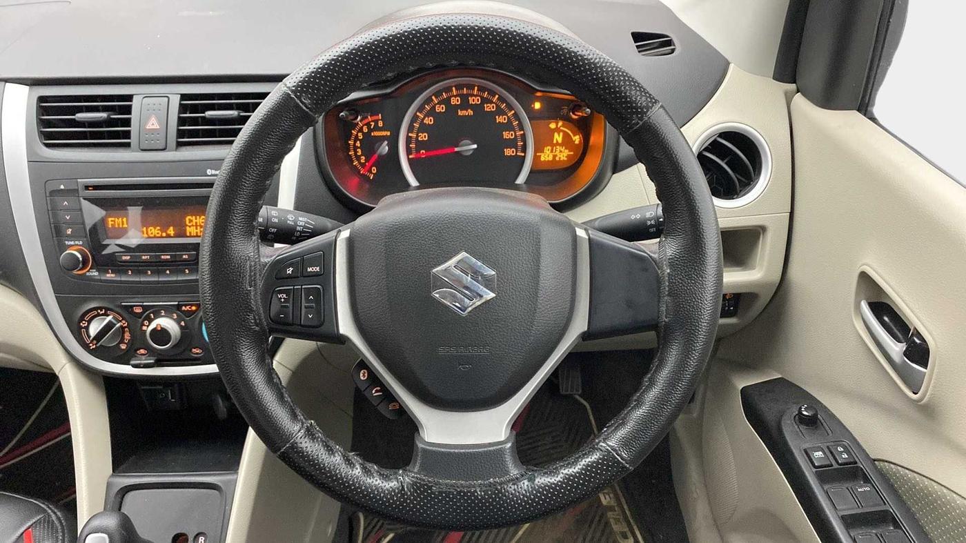 2018 Maruti Celerio ZXI AMT (O), Petrol, Automatic, 10,060 km, Steering Wheel Close Up