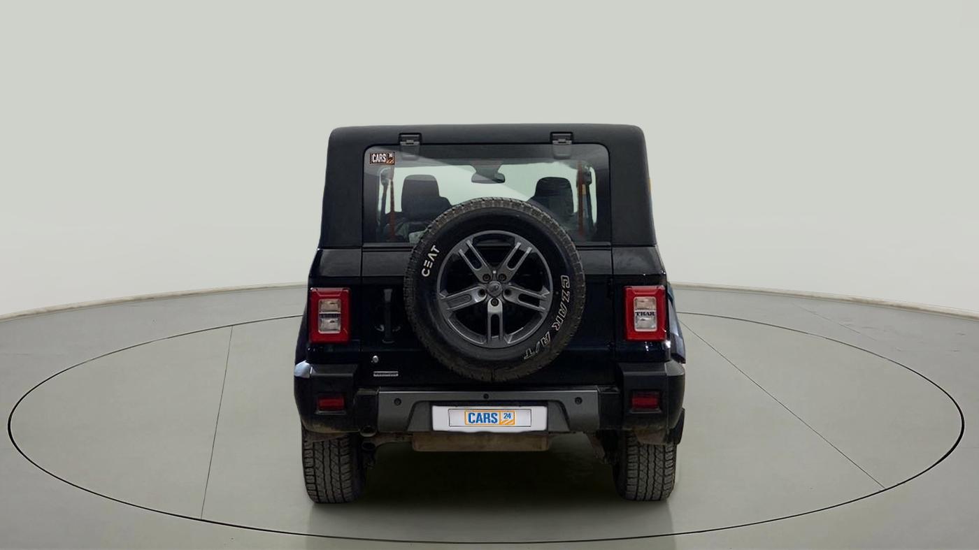 2021 Mahindra Thar LX PETROL HT 4WD AT, Petrol, Automatic, 25,617 km, Back/Rear