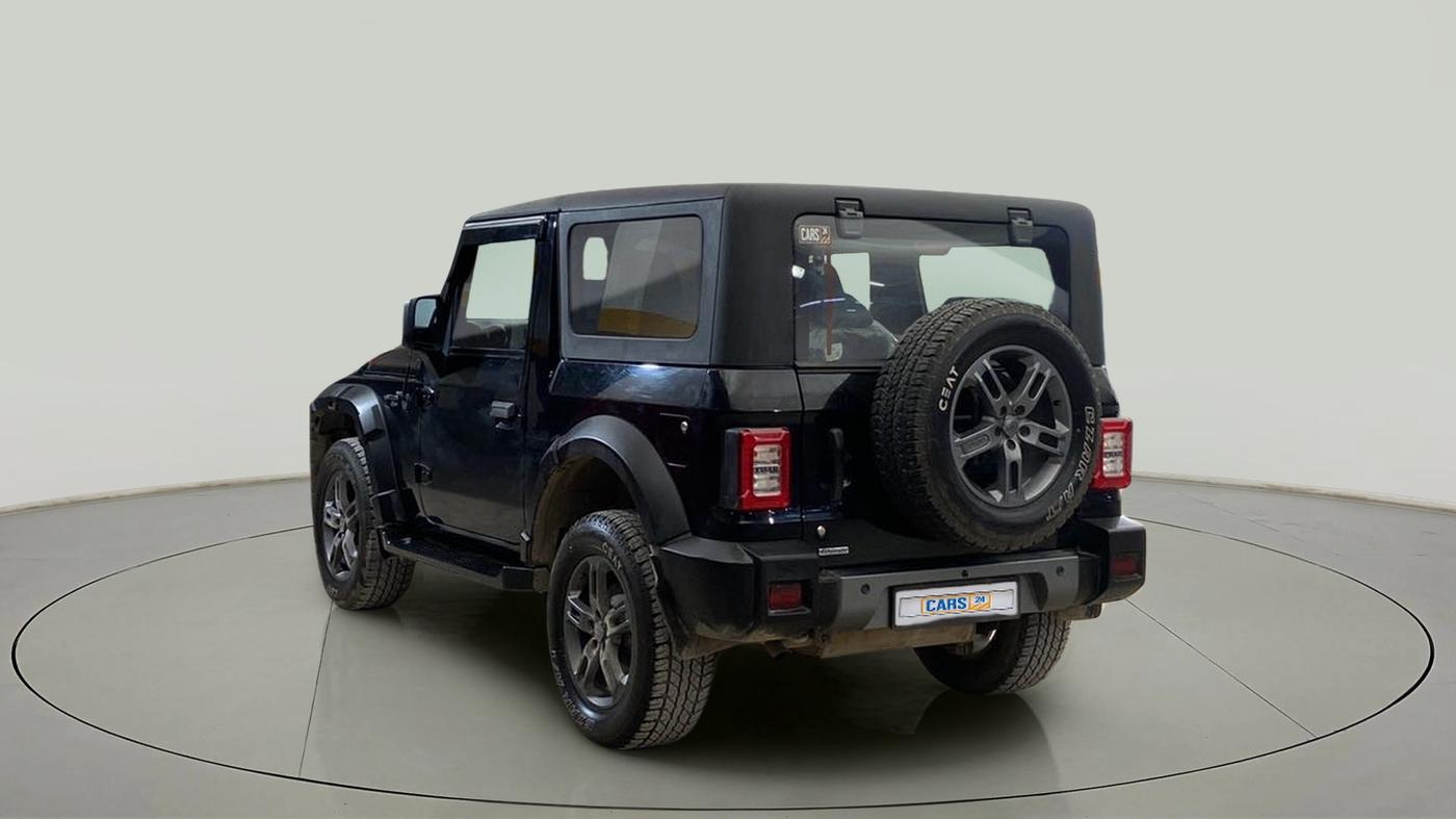 2021 Mahindra Thar LX PETROL HT 4WD AT, Petrol, Automatic, 25,617 km, Left Back Diagonal