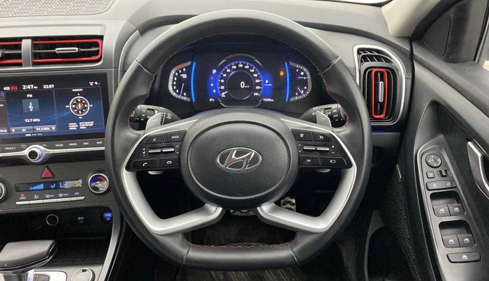 2020 Hyundai Creta SX (O) 1.4 TURBO DCT, Petrol, Automatic, 72,204 km, Steering Wheel Close Up
