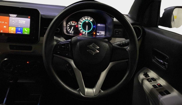2022 Maruti IGNIS ZETA 1.2, Petrol, Manual, 3,806 km, Steering Wheel Close Up