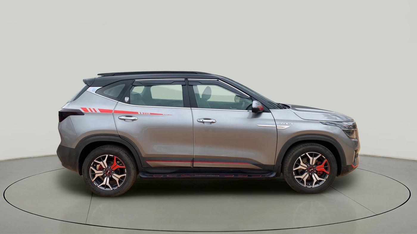 2019 KIA SELTOS GTX PLUS DCT 1.4 PETROL, Petrol, Automatic, 29,077 km, Right Side View