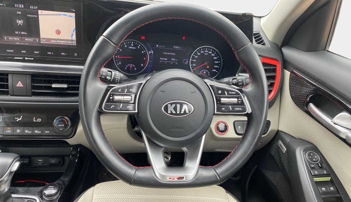 2019 KIA SELTOS GTX PLUS DCT 1.4 PETROL, Petrol, Automatic, 29,077 km, Steering Wheel Close Up