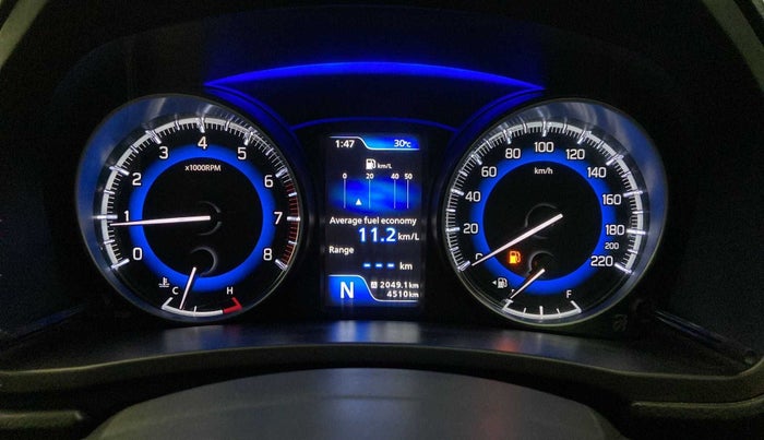2020 Toyota Glanza V CVT, Petrol, Automatic, 4,496 km, Odometer Image