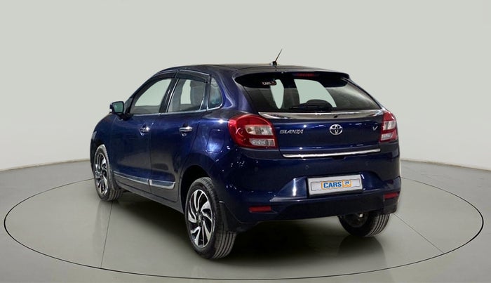 2020 Toyota Glanza V CVT, Petrol, Automatic, 4,496 km, Left Back Diagonal