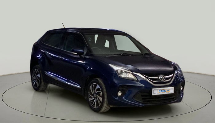 2020 Toyota Glanza V CVT, Petrol, Automatic, 4,496 km, Right Front Diagonal