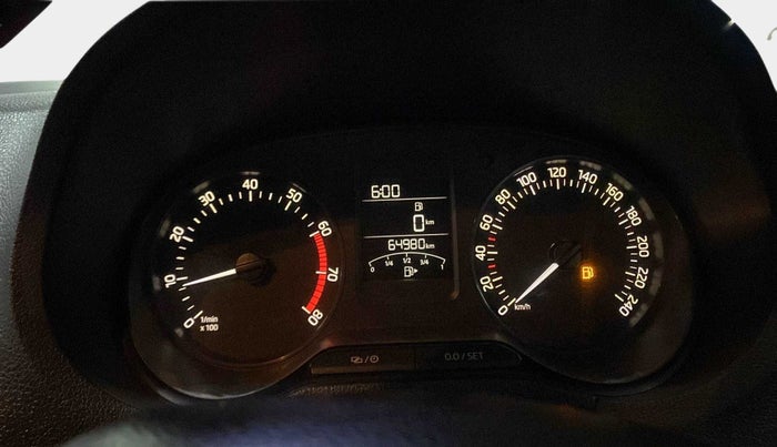 2018 Skoda Rapid STYLE 1.6 MPI, Petrol, Manual, 65,205 km, Odometer Image