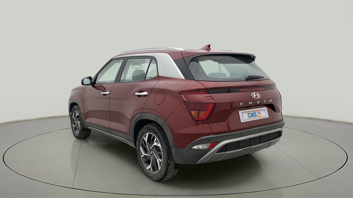 2020 Hyundai Creta SX (O) IVT 1.5 PETROL, Petrol, Automatic, 26,720 km, Left Back Diagonal