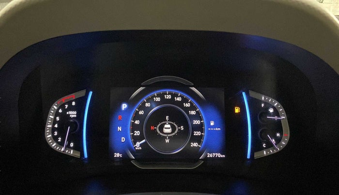 2020 Hyundai Creta SX (O) IVT 1.5 PETROL, Petrol, Automatic, 26,720 km, Odometer Image