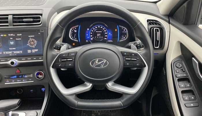 2020 Hyundai Creta SX (O) IVT 1.5 PETROL, Petrol, Automatic, 26,720 km, Steering Wheel Close Up