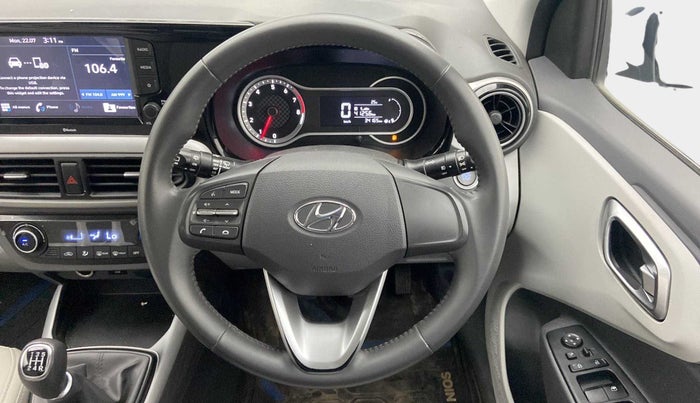 2020 Hyundai GRAND I10 NIOS ASTA 1.2 KAPPA VTVT, Petrol, Manual, 34,100 km, Steering Wheel Close Up