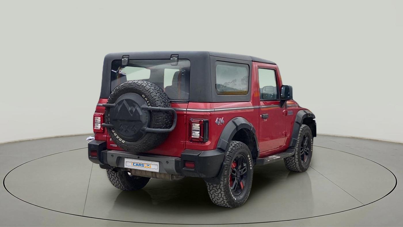 2021 Mahindra Thar LX PETROL HT 4WD AT, Petrol, Automatic, 30,914 km, Right Back Diagonal