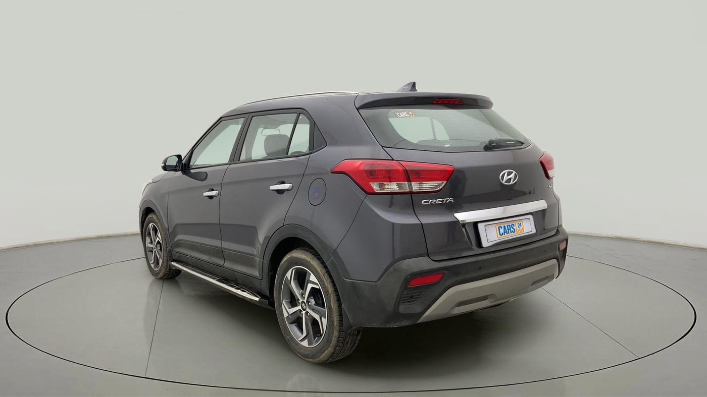 2018 Hyundai Creta SX AT 1.6 PETROL, Petrol, Automatic, 44,796 km, Left Back Diagonal