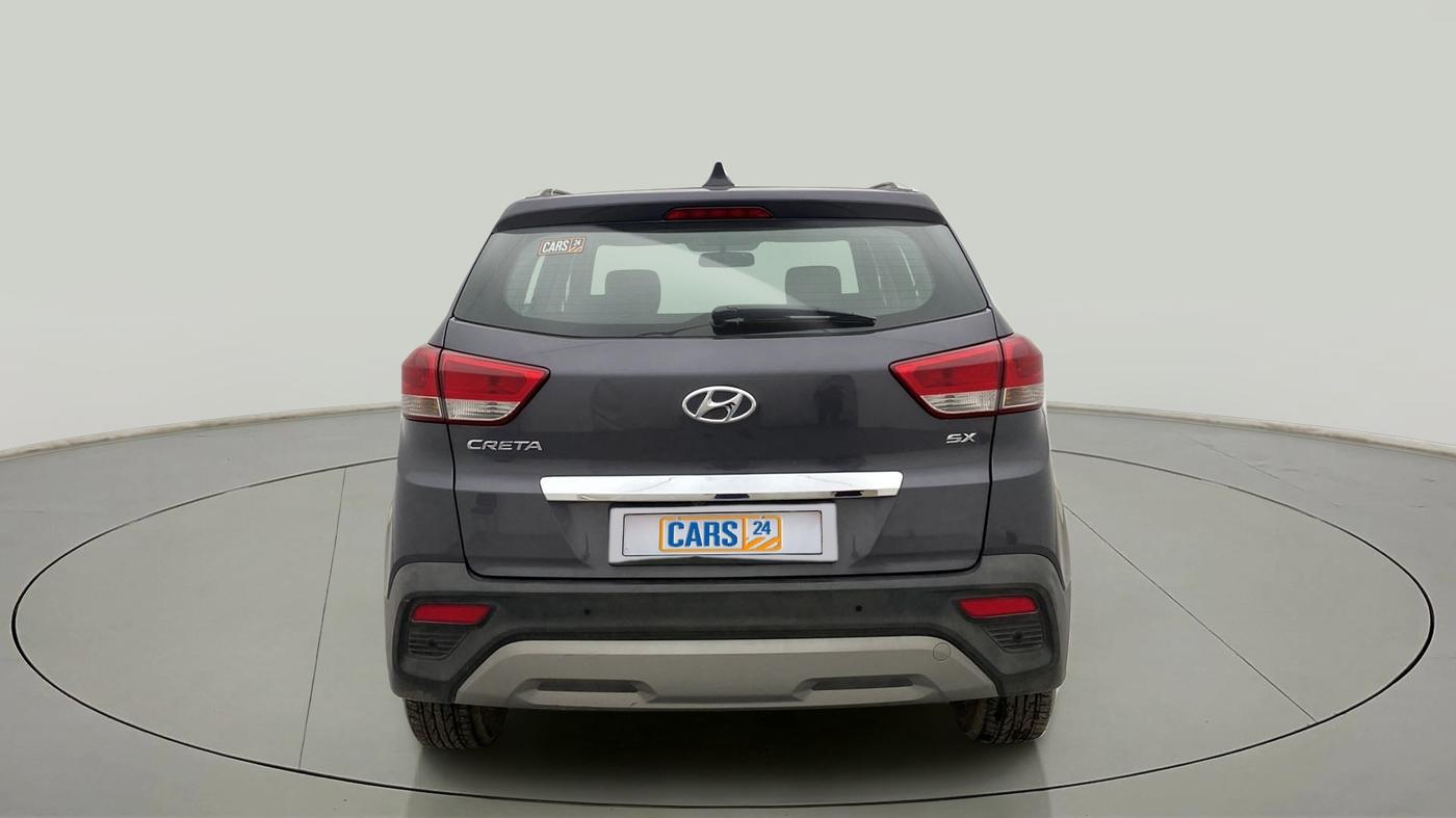 2018 Hyundai Creta SX AT 1.6 PETROL, Petrol, Automatic, 44,796 km, Back/Rear