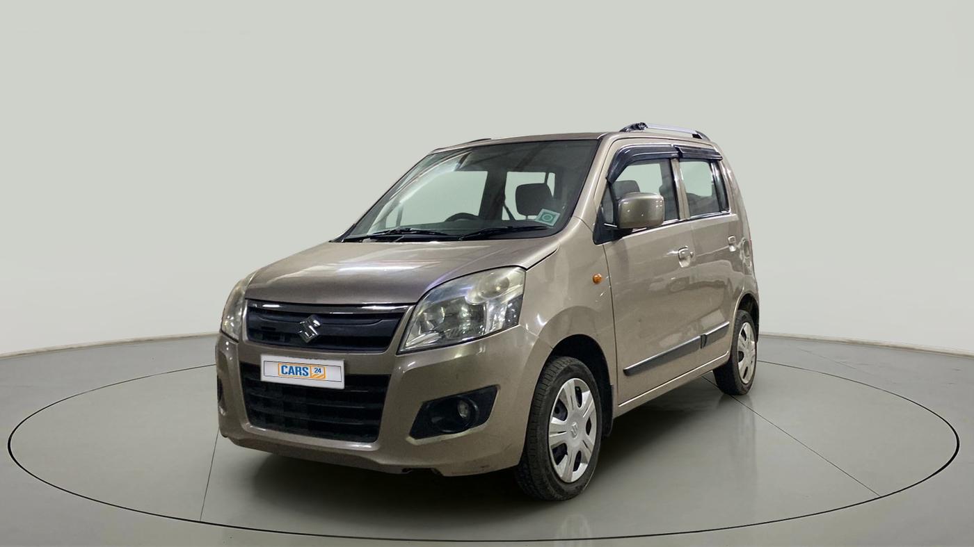 2013 Maruti Wagon R 1.0 VXI, Petrol, Manual, 45,304 km, Left Front Diagonal