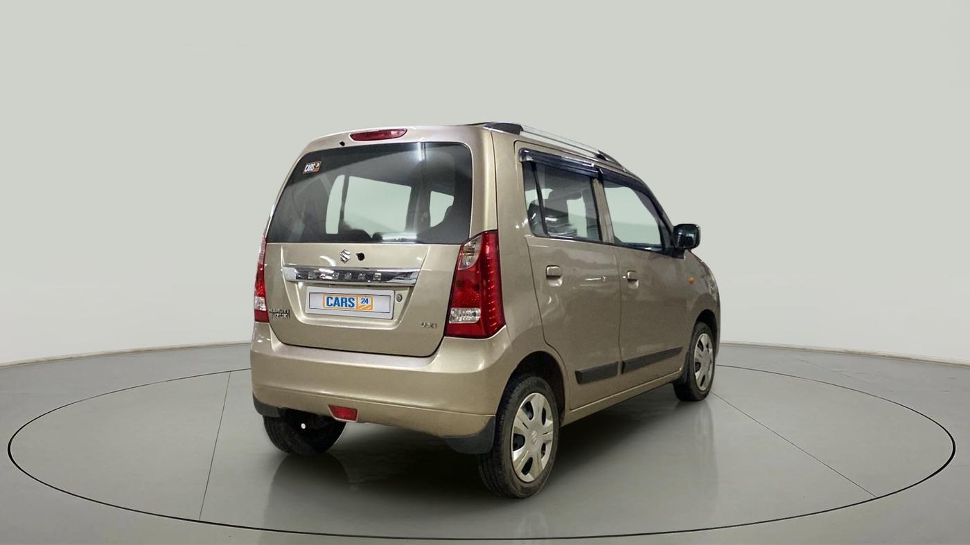 2013 Maruti Wagon R 1.0 VXI, Petrol, Manual, 45,304 km, Right Back Diagonal