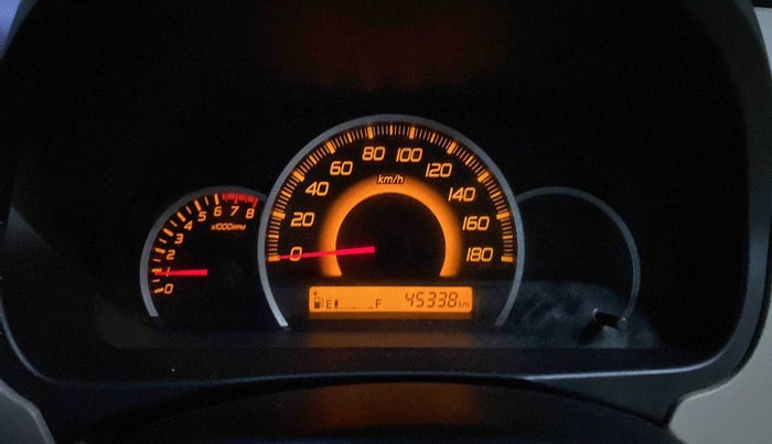 2013 Maruti Wagon R 1.0 VXI, Petrol, Manual, 45,304 km, Odometer Image