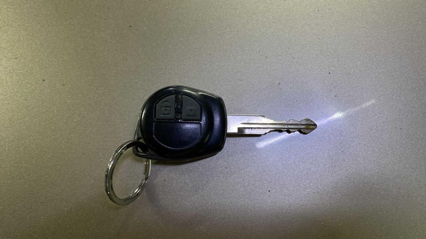 2013 Maruti Wagon R 1.0 VXI, Petrol, Manual, 45,304 km, Key Close Up