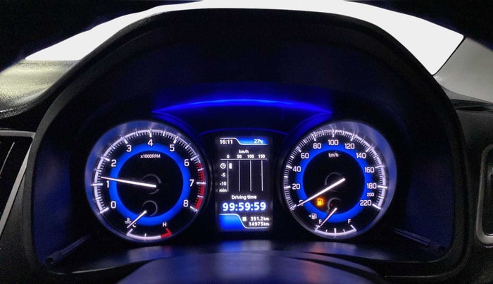 2021 Maruti Baleno ZETA PETROL 1.2, Petrol, Manual, 14,955 km, Odometer Image