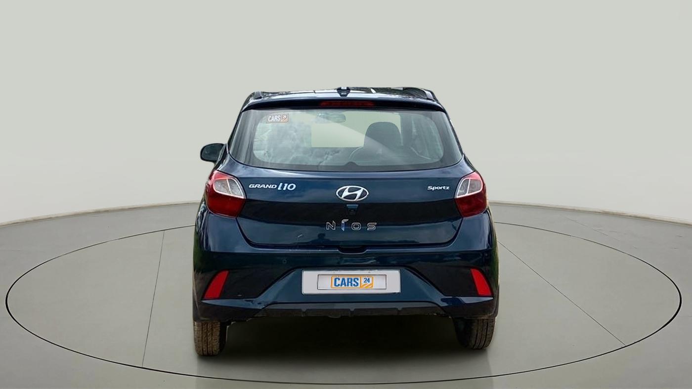 2020 Hyundai GRAND I10 NIOS SPORTZ AMT 1.2 KAPPA VTVT, Petrol, Automatic, 61,638 km, Back/Rear