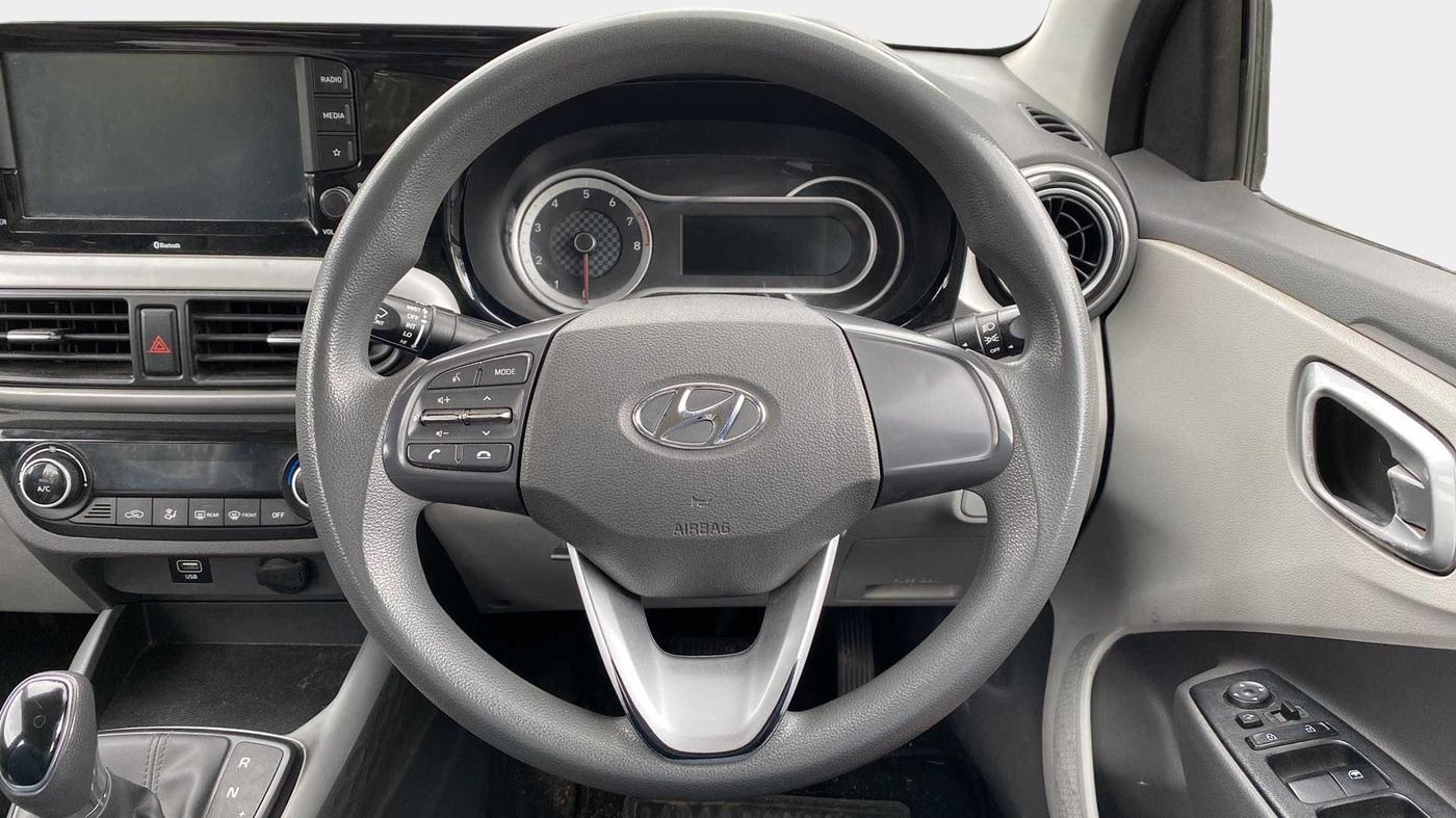 2020 Hyundai GRAND I10 NIOS SPORTZ AMT 1.2 KAPPA VTVT, Petrol, Automatic, 61,638 km, Steering Wheel Close Up