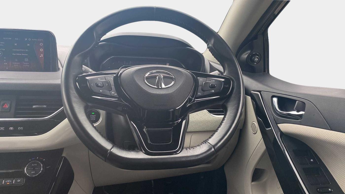 2022 Tata NEXON XZ PLUS DIESEL SUNROOF, Diesel, Manual, 34,138 km, Steering Wheel Close Up