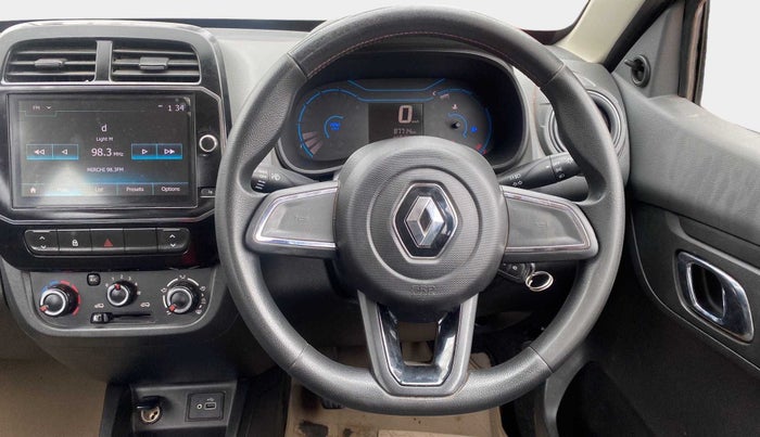 2020 Renault Kwid RXT 1.0 (O), Petrol, Manual, 87,693 km, Steering Wheel Close Up