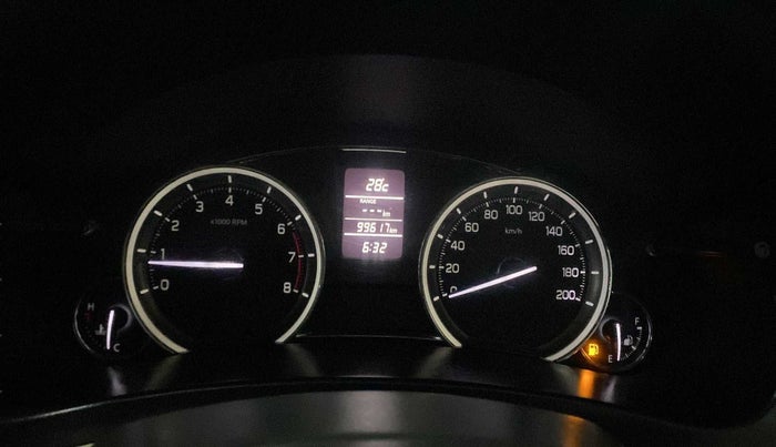 2016 Maruti Ciaz VXI, Petrol, Manual, 99,679 km, Odometer Image