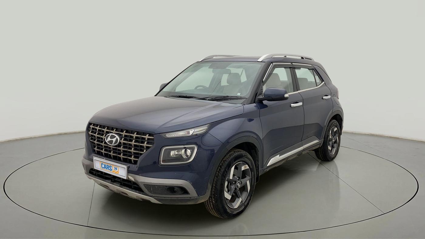2020 Hyundai VENUE SX 1.0 TURBO IMT, CNG, Manual, 58,750 km, Left Front Diagonal